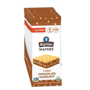 Rip Van Chocolate Hazelnut Wafer 1.56 oz12ct